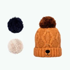 Beanie Citronnade Brown