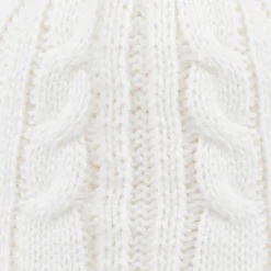 Beanie Milky White