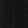 Scarf Creamy Gin Schwarz