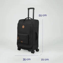 Weichschalenkoffer mit 4 Rollen S Cagliari